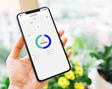 Home Energy App Stromfluss